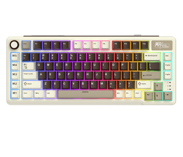 Royal Kludge RK L75 Mocha Grey Cream switch - 1455762 - zdjęcie